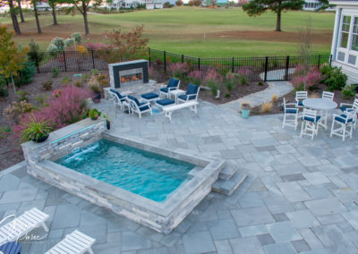 Landscaping for patio of private residence | Browder-Hite